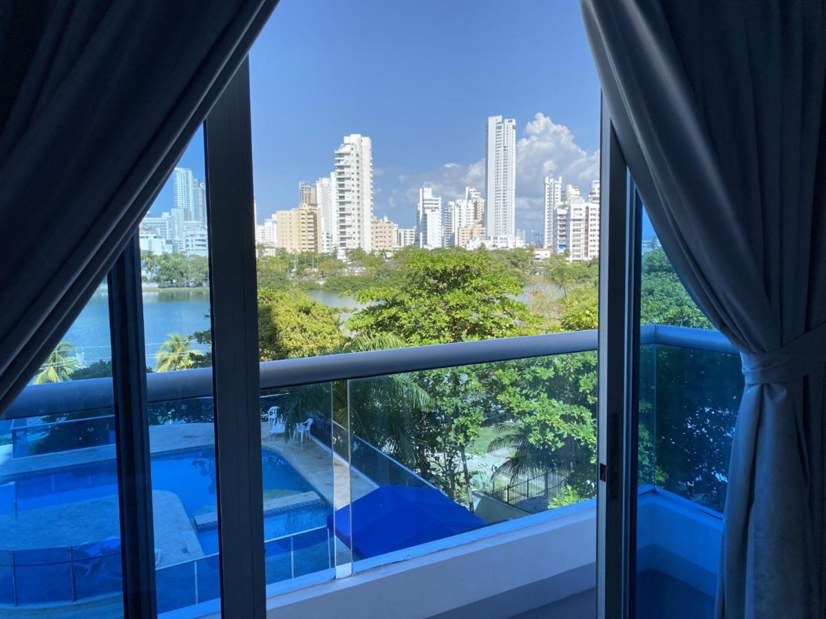 Apartamento Mirador Del Laguito Cartagena Exteriör bild