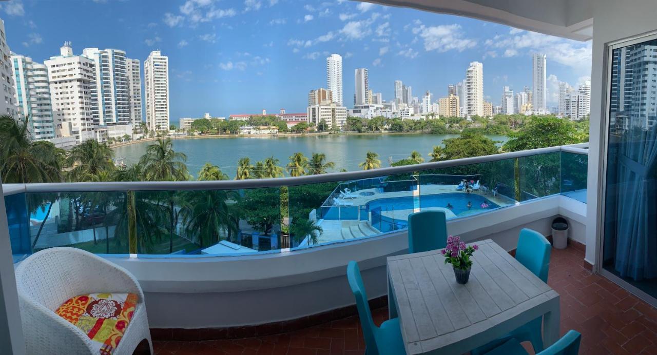 Apartamento Mirador Del Laguito Cartagena Exteriör bild