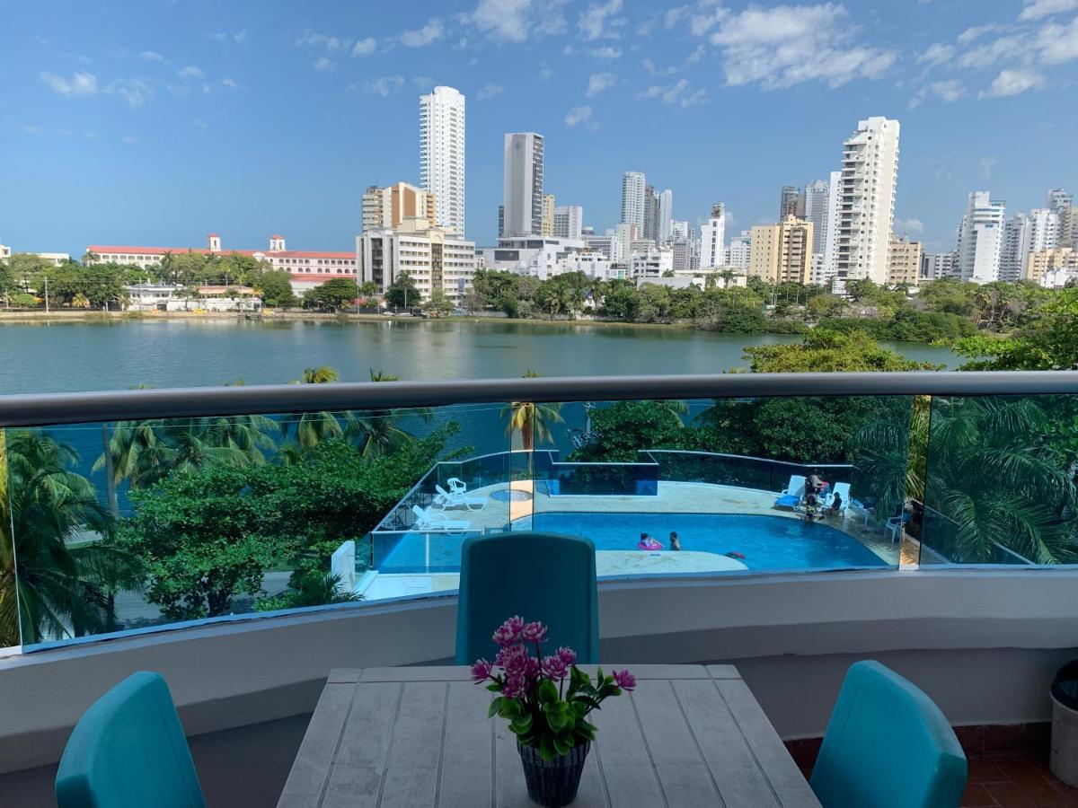 Apartamento Mirador Del Laguito Cartagena Exteriör bild