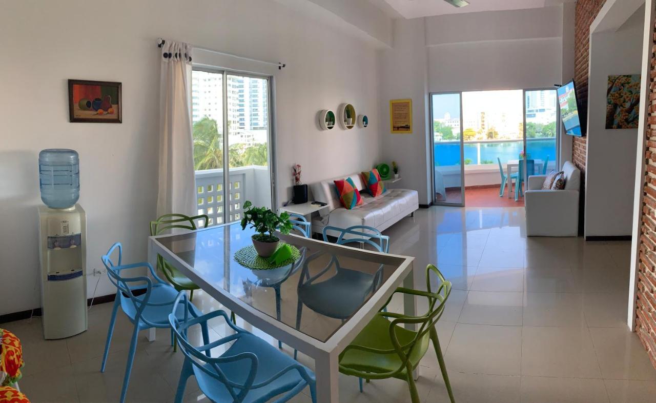 Apartamento Mirador Del Laguito Cartagena Exteriör bild